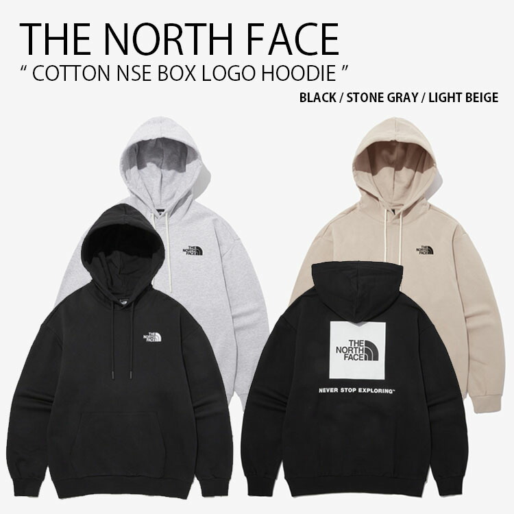 THE NORTH FACE ノースフェイス パーカー COTTON NSE BOX LOGO HOODIE コットン ボックス ロゴ フーディ  プルオーバー 長袖 メンズ レディース NM5PP42A/B/C