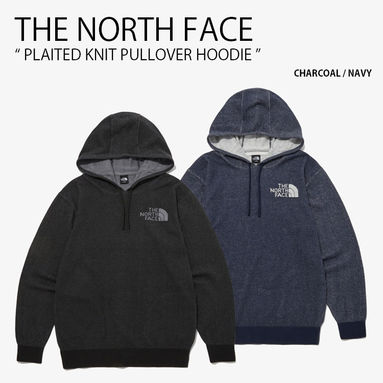 THE NORTH FACE ノースフェイス パーカー PLAITED KNIT PULLOVER HOODIE プレーテッド ニット プルオーバー  フーディ 長袖 メンズ レディース NM5PP71A/B