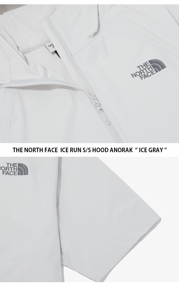 【新作】 THE NORTH FACE ★ 人気 M'S ICE RUN S/S HOOD ANORAK THE NORTH FACE ノースフェイス ナイロンジャケット ICE RUN S/S