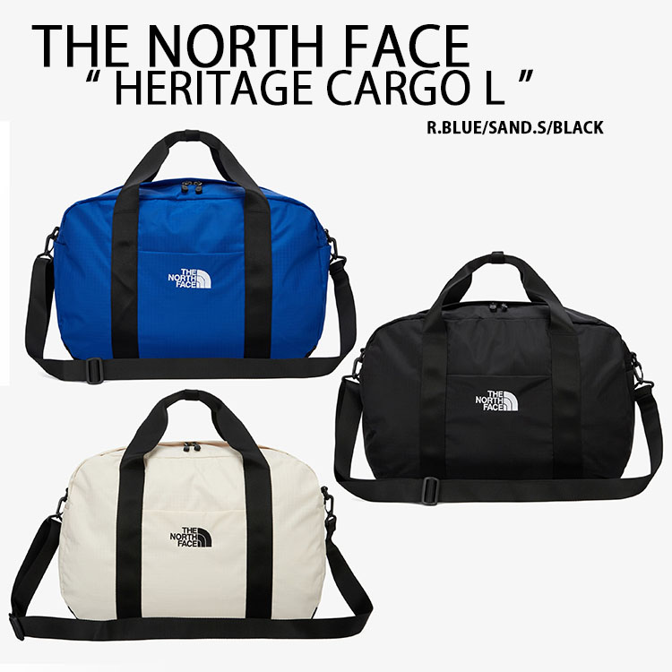 THE NORTH FACE ノースフェイス カーゴバッグ HERITAGE CARGO L ボストンバッグ トラベルバッグ SAND BLACK  BLUE ビジネスバッグ バッグ NN2FQ02A/B/C