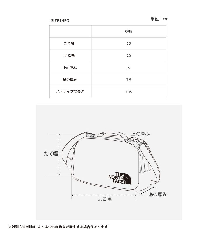 THE NORTH FACE ノースフェイス ショルダーバッグ BONNEY WAIST BAG 