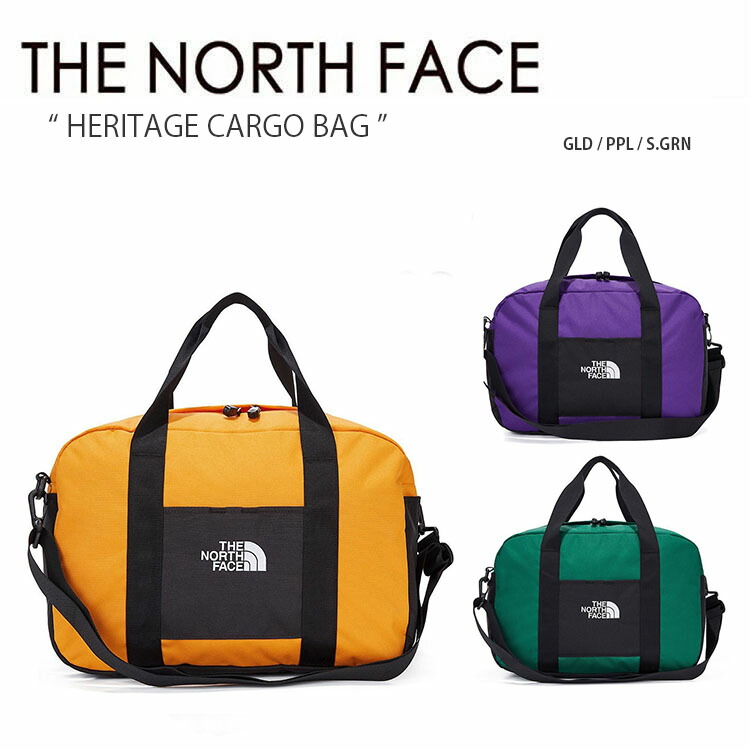 THE NORTH FACE ノースフェイス カーゴバッグ HERITAGE CARGO BAG ボストンバッグ バッグ ロゴ メンズ レディース  ウィメンズ 男性用 女性用 NN2PL56B/C/D
