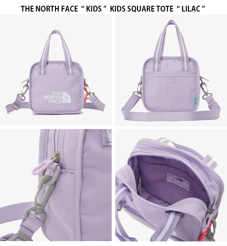 THE NORTH FACE ノースフェイス キッズ ショルダーバッグ KIDS SQUARE TOTE スクエア トート ミニバッグ クロスバッグ  トートバッグ バッグ 子供用 NN2PP06R/S