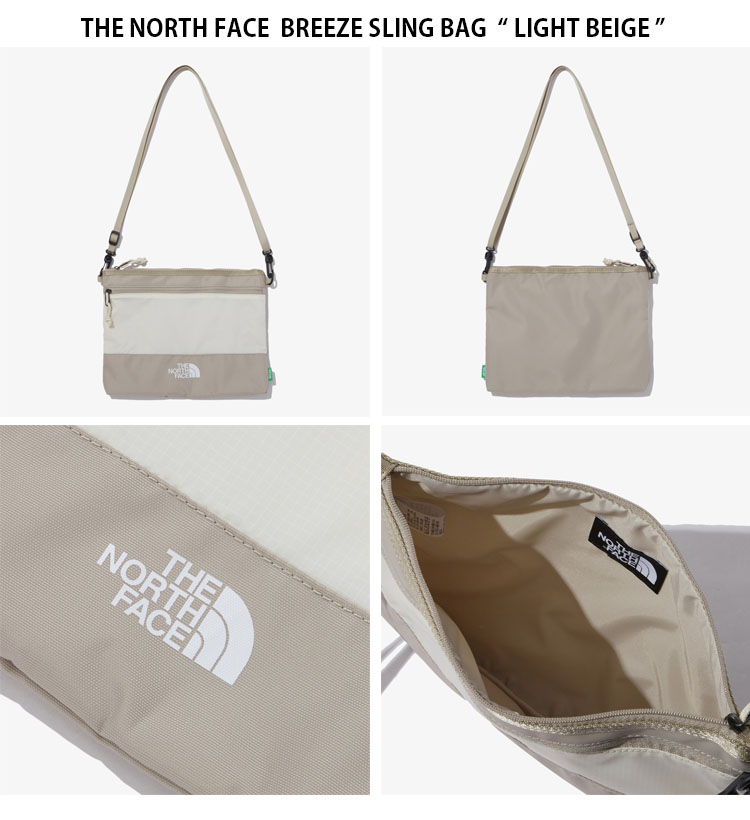 THE NORTH FACE★BREEZE SLING BAG - NN2PP54 The North Face] Men's and Women's Shoulder Bag Beige BREEZE
