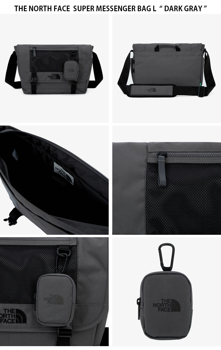 THE NORTH FACE ノースフェイス ショルダーバッグ SUPER MESSENGER BAG L スーパー メッセンジャー バッグ  クロスバッグ A4収納 メンズ レディース NN2PQ00J/K/L