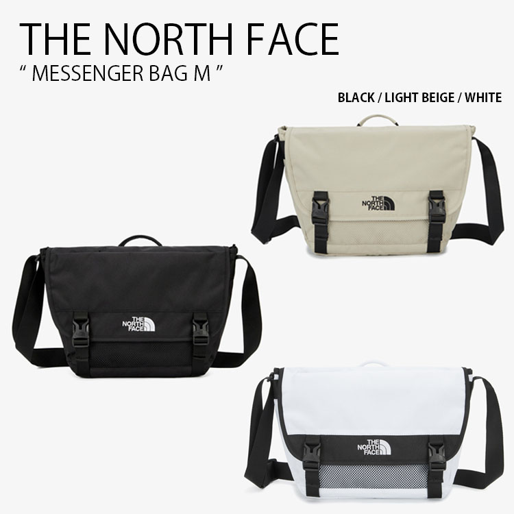 THE NORTH FACE ノースフェイス ショルダーバッグ MESSENGER BAG M メッセンジャー バッグ クロスバッグ A4収納 ロゴ  メンズ レディース NN2PQ01J/K/L