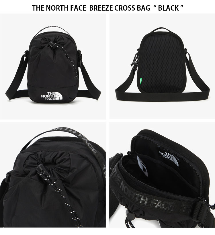 ★THE NORTH FACE★ Breeze Cross Bag NN2PQ04A_BLK New THE NORTH FACE BREEZE CROSS BAG BLACK NN2PQ04A UNISEX