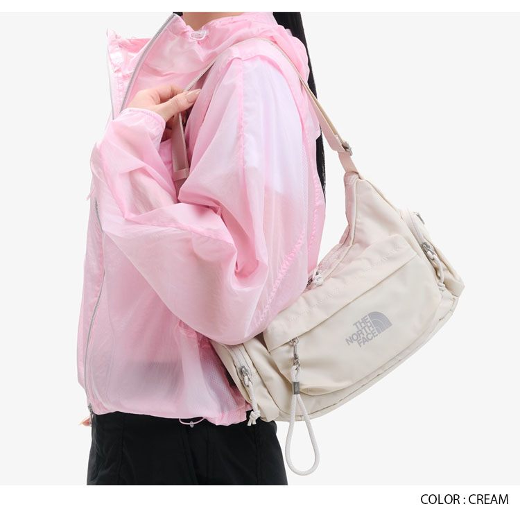 【韓国限定】ノースフェイス ボニー　ホーボー　バッグ　ミニ　正規品　cream THE NORTH FACE - 韓国限定 THE NORTH FACE ボニーホーボー