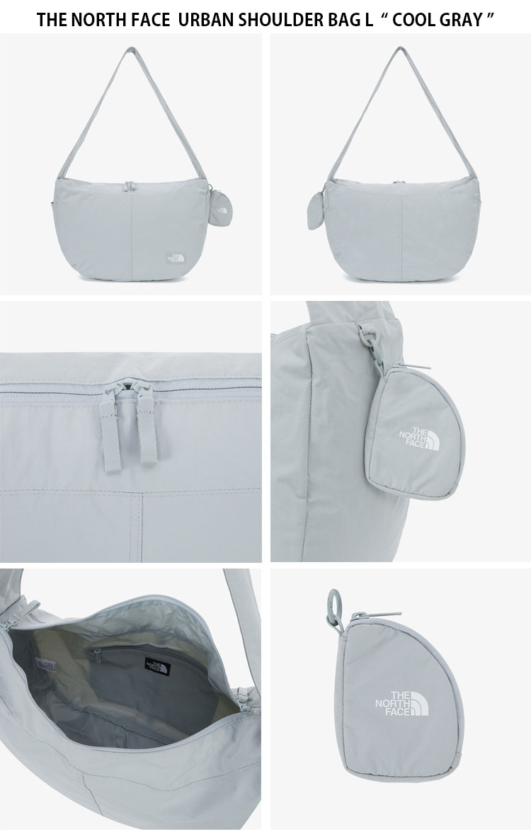 ショルダーバッグ・ポシェット THE NORTH FACE New Hobo Bag Large GRAY Genuine The North Face NEW HOBO BAG L GRAY | eBay