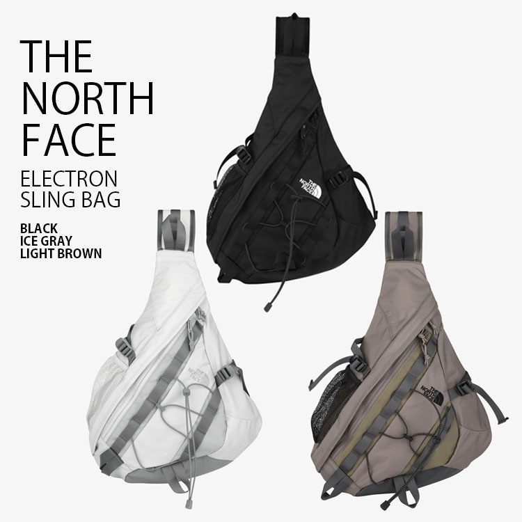 ノースフェイス ボディバッグ スリング ショルダーバッグ 11L 黒白 タグ付 THE NORTH FACE（ザ ノースフェイス） ショルダーバッグ 日本未展開