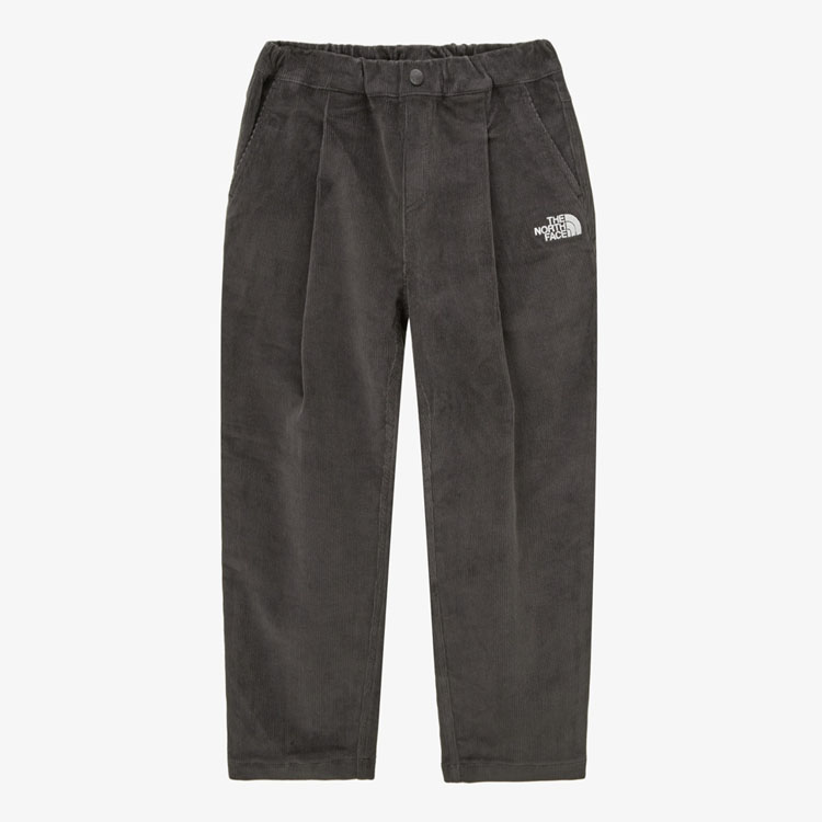 THE NORTH FACE ノースフェイス ロングパンツ KS CORDUROY CAMPER PANTS コーデュロイ キャンパー パンツ 長ズボン イージーパンツ ロゴ 子供用 NP6NP53S/T/U