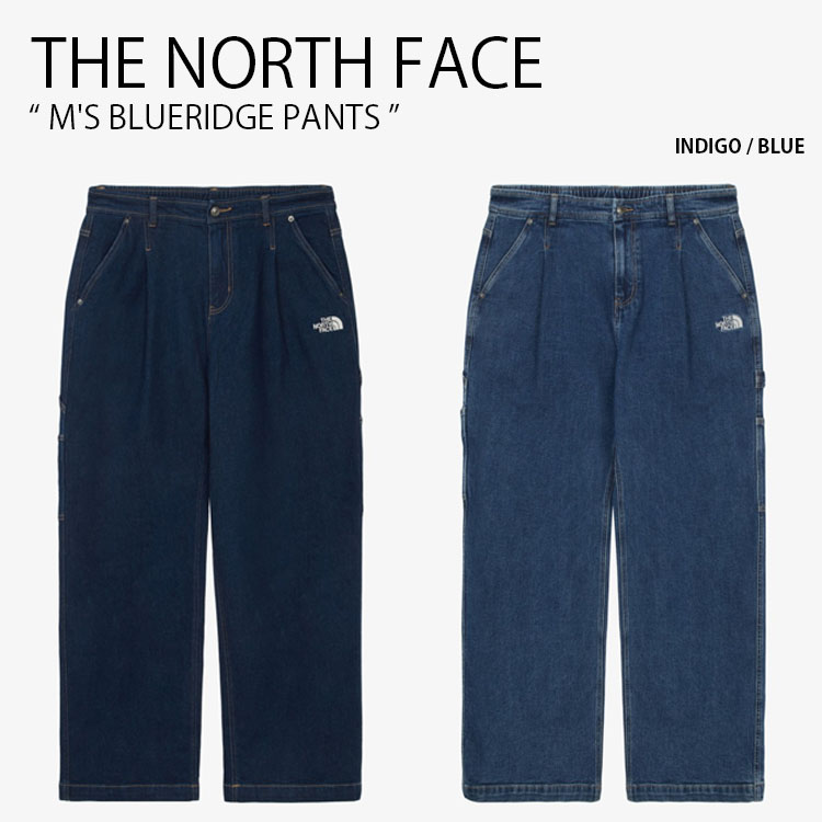 【THE NORTH FACE】デニムパンツ/Gパン/インディゴ/ロゴ/新品 THE NORTH FACE（ザ ノースフェイス） ノースフェイス デニムパンツ