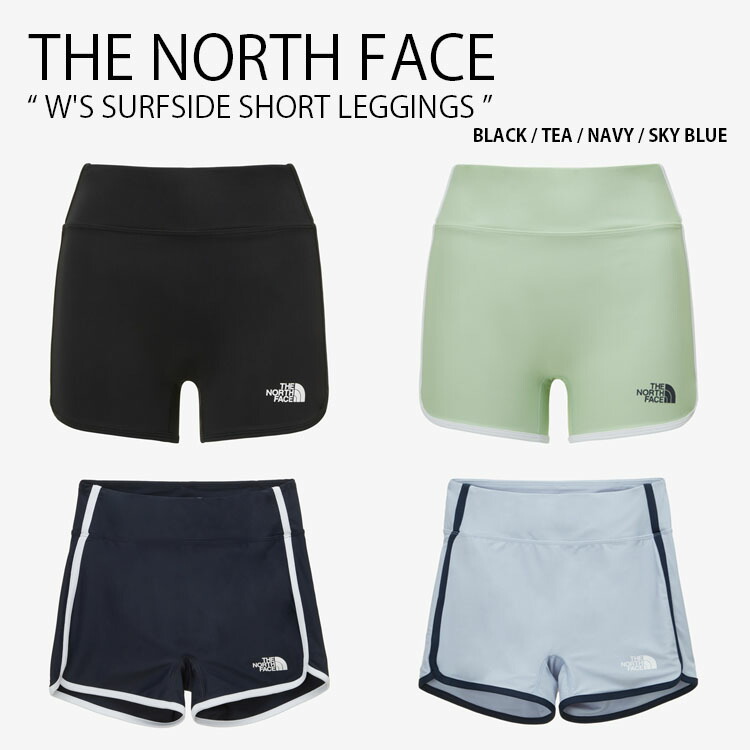 THE NORTH FACE ノースフェイス レディース ラッシュガード W'S SURFSIDE SHORT LEGGINGS サーフサイド  ショート レギンス 水着 水泳 女性用 NS6KP31J/K/L/M