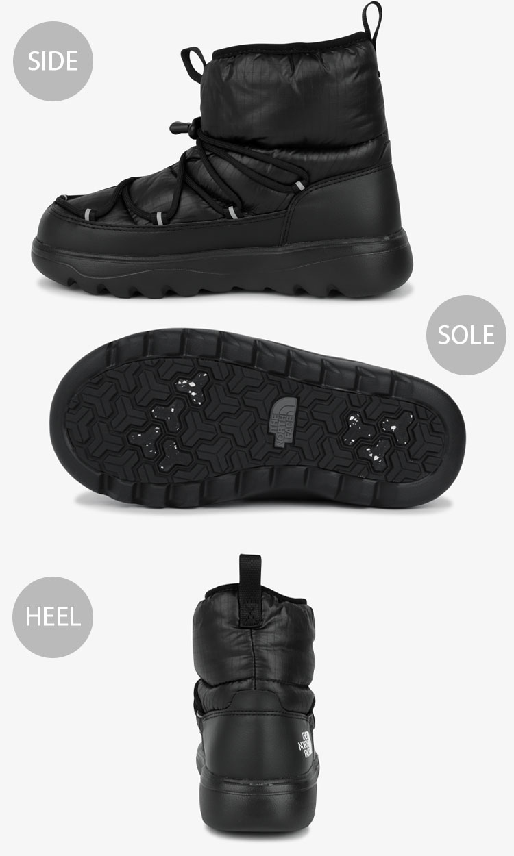 THE NORTH FACE 防水ショートブーツ 黒 THE NORTH FACE（ザ ノースフェイス） ノースフェイス メンズ