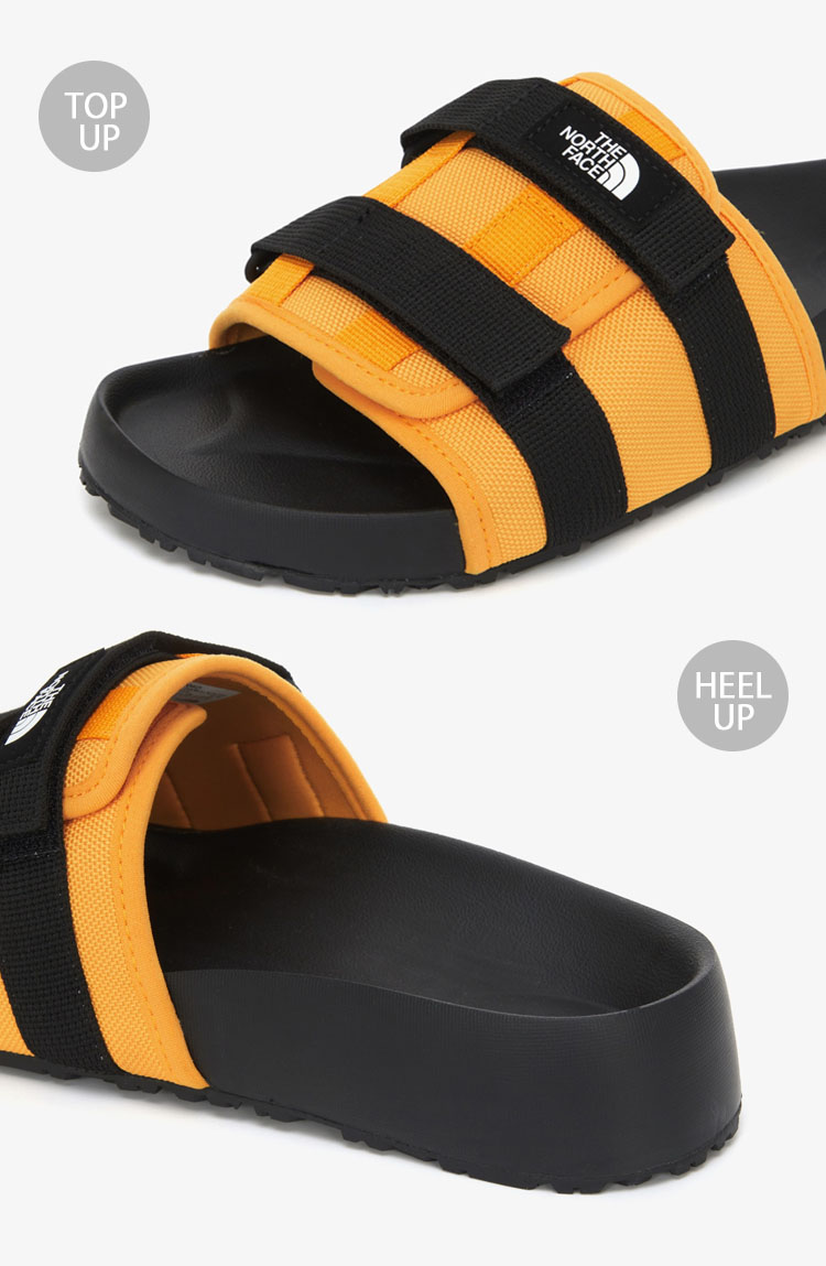 THE NORTH FACE ビーチサンダル オレンジ/イエロー THE NORTH FACE ノースフェイス サンダル DUFFLE SLIDE スライド