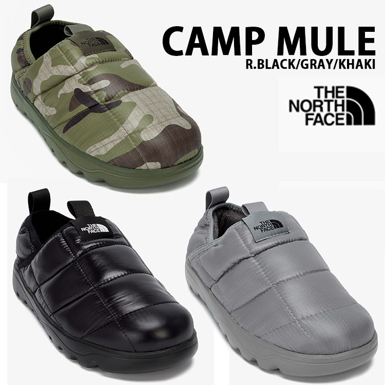 THE NORTH FACE ノースフェイス ダウンサンダル CAMP MULE キャンプ 