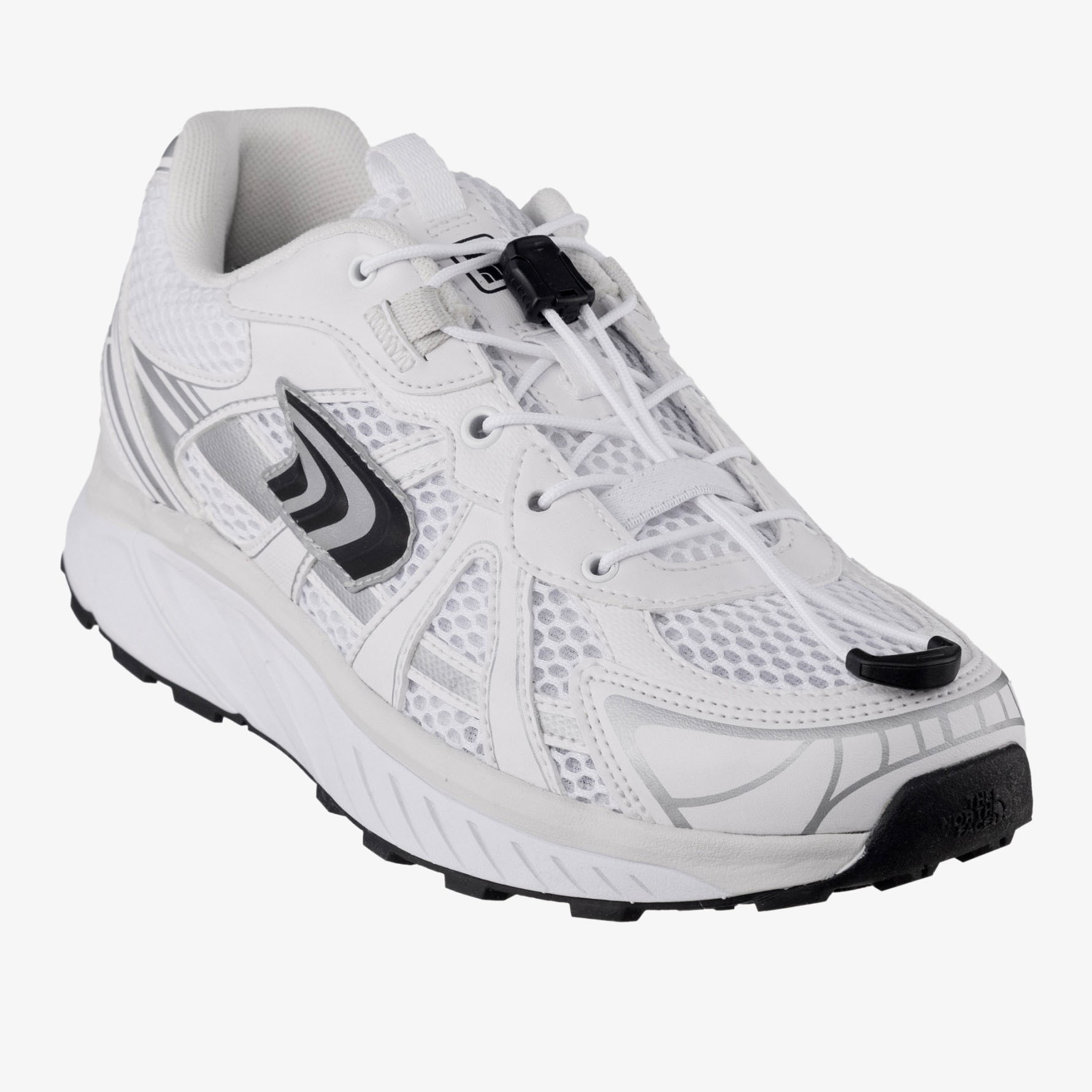 THE NORTH FACE ノースフェイス スニーカー SOLID TECH ダッドシューズ BLACK WHITE IVORY SILVER クイックフィット リフレクターロゴ THE NORTH FACE（ザ ノースフェイス） ノースフェイス スニーカー