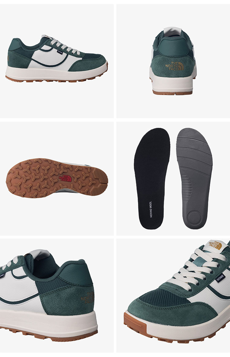スニーカー THE NORTH FACE White Label Dome GREEN NS94R43K THE NORTH FACE White Label Dome GREEN NS94R43K (THE NORTH