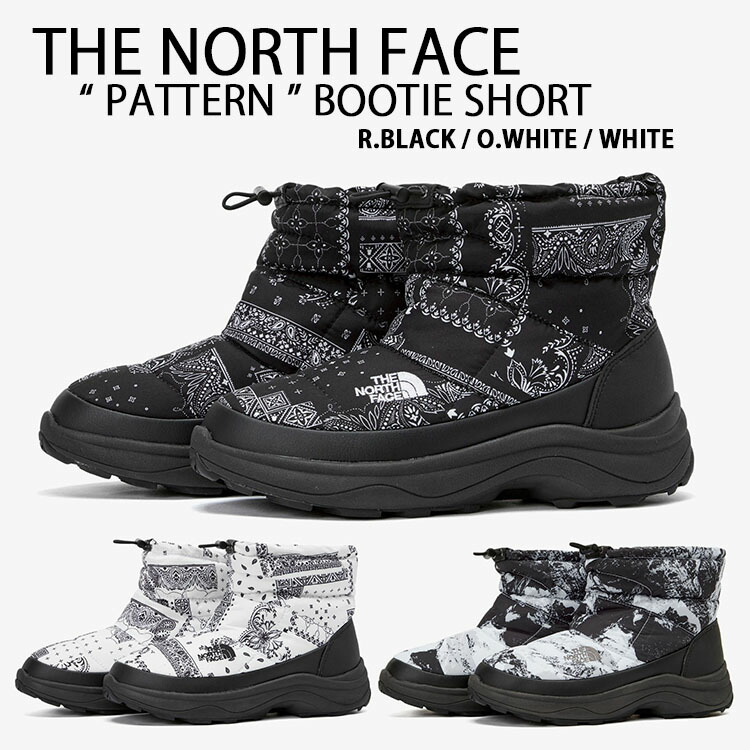 THE NORTH FACE ノースフェイス ショートブーツ BOOTIE SHORT DESIGAN