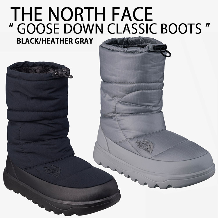 THE NORTH FACE ノースフェイス ブーツ ダウンブーツ GOOSE DOWN CLASSIC BOOTS ミディ ハーフブーツ BLACK  GRAY ウィンターブーツ 防寒 NS99Q74J/K : tnf-ns99q74 : セレクトショップ a-clo - 通販 -  Yahoo!ショッピング