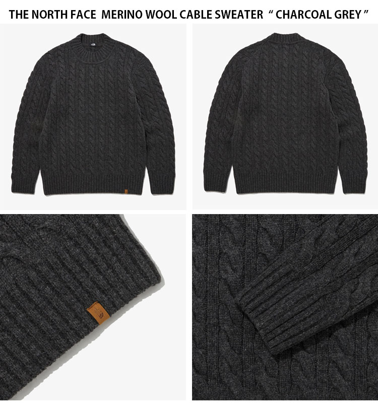 [THE NORTH FACE] ★MERINO WOOL CABLE SWEATER THE NORTH FACE ノースフェイス ニット MERINO WOOL CABLE