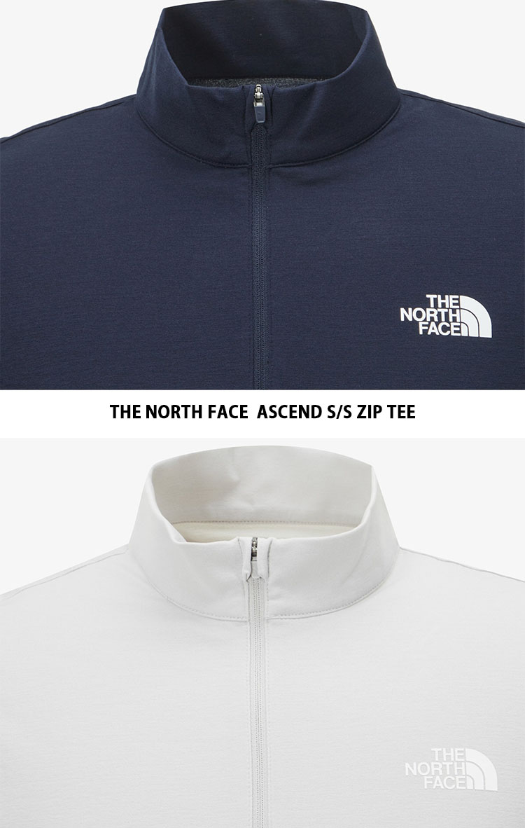 THE NORTH FACE ノースフェイス スポーツウェア ASCEND S/S ZIP