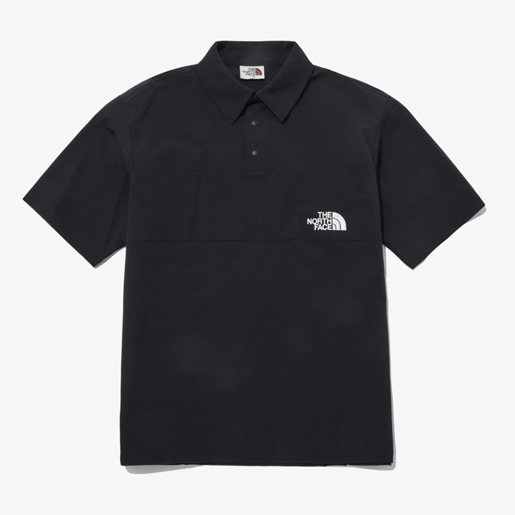 THE NORTH FACE ポロシャツ FIELD S/S POLO フィールド ポロ ロゴ WH...