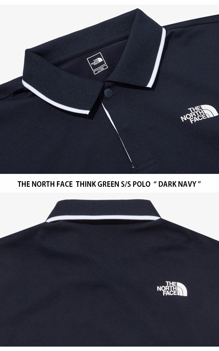 THE NORTH FACE ノースフェイス ポロシャツ THINK GREEN S/S