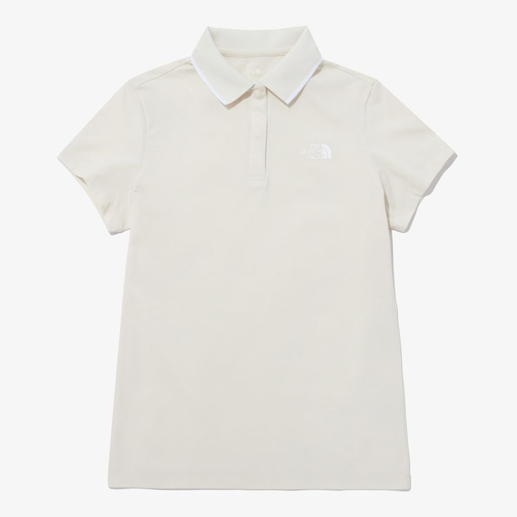 THE NORTH FACE ノースフェイス レディース ポロシャツ THINK GREEN S/S POLO シンク グリーン ショートスリーブ ポロ 半袖 ロゴ 女性用 NT7PP01A/B/C/D｜snkrs-aclo｜02