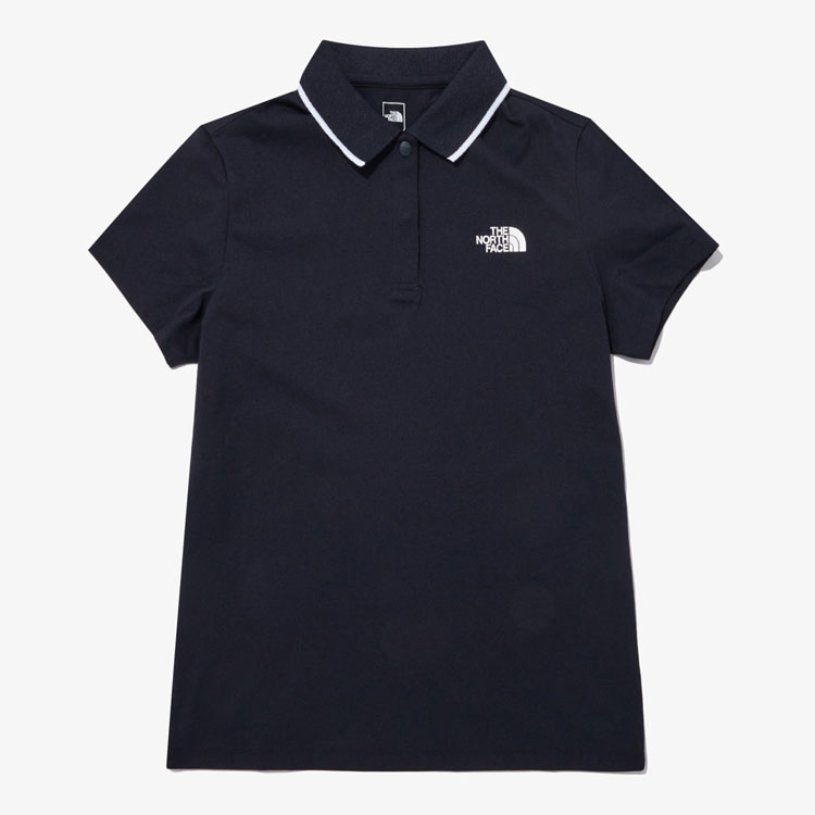 THE NORTH FACE ノースフェイス レディース ポロシャツ THINK GREEN S/S POLO シンク グリーン ショートスリーブ ポロ 半袖 ロゴ 女性用 NT7PP01A/B/C/D｜snkrs-aclo｜03