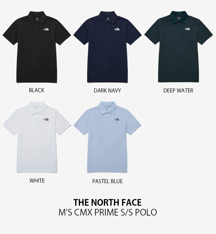 THE NORTH FACE ノースフェイス ポロシャツ M'S CMX PRIME S/S POLO プライム ショートスリーブ ポロ 半袖 ロゴ  カジュアル メンズ レディース NT7PP02A/B/C/D/E