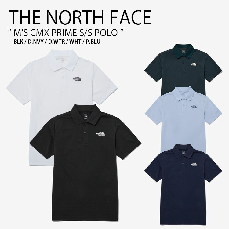 THE NORTH FACE ノースフェイス ポロシャツ M'S CMX PRIME S/S POLO プライム ショートスリーブ ポロ 半袖 ロゴ  カジュアル メンズ レディース NT7PP02A/B/C/D/E