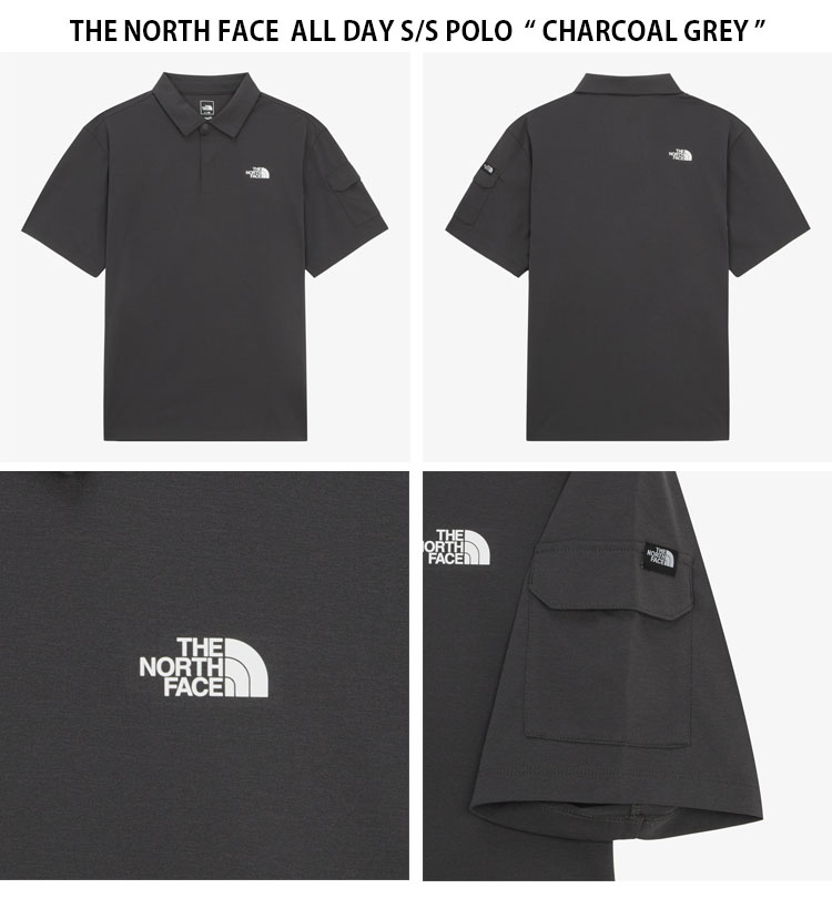 ノースフェイス オールデイ クラシック ポロシャツ ブラック色 XXXL THE NORTH FACE（ザ ノースフェイス） ノースフェイス 半袖 ポロシャツ