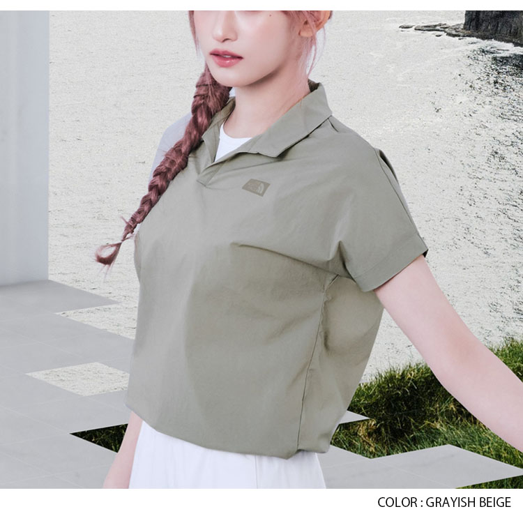売れ筋商品|||THE NORTH FACE ノースフェイス レディース ポロシャツ W'S FROST S/S POLO ウィメンズ フロスト ショートスリーブ ポロ 半袖 ロゴ 女性用 NT7PR42A/B/C/D THE NORTH FACE ノースフェイス レディース ポロシャツ W'S