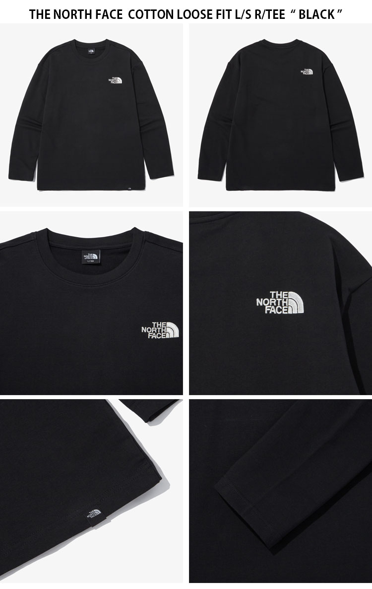 THE NORTH FACE ノースフェイス ロンT COTTON LOOSE FIT L/S R/TEE