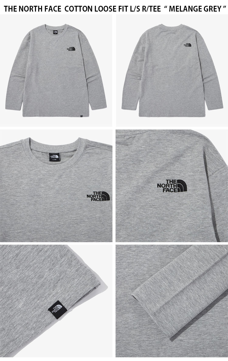THE NORTH FACE ノースフェイス ロンT COTTON LOOSE FIT L/S R/TEE