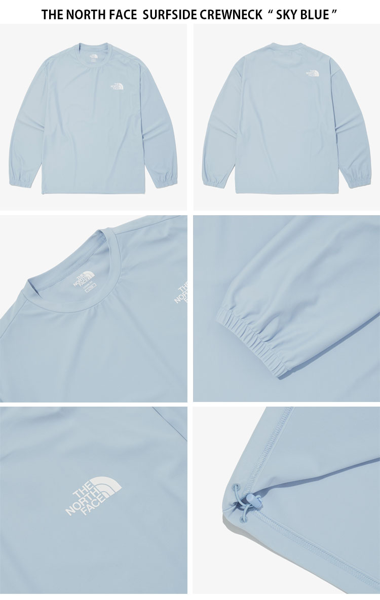 【THE NORTH FACE】男女兼用★サーフサイド長袖ラウンドTシャツ THE NORTH FACE ノースフェイス ラッシュガード SURFSIDE