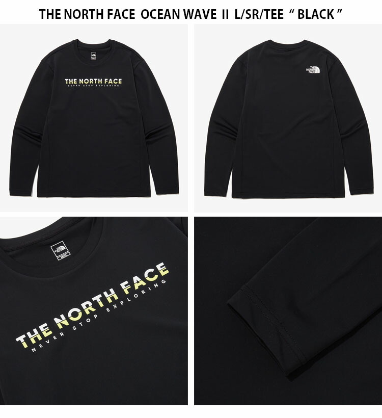 THE NORTH FACE ノースフェイス ラッシュガード OCEAN WAVE II L