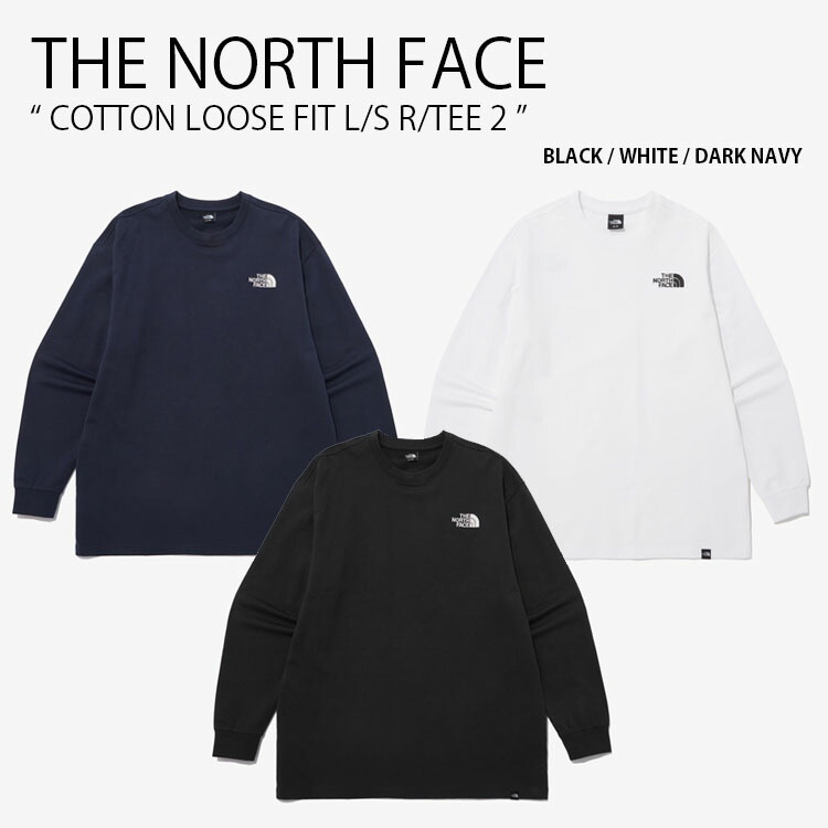 THE NORTH FACE ノースフェイス ロンT COTTON LOOSE FIT L 