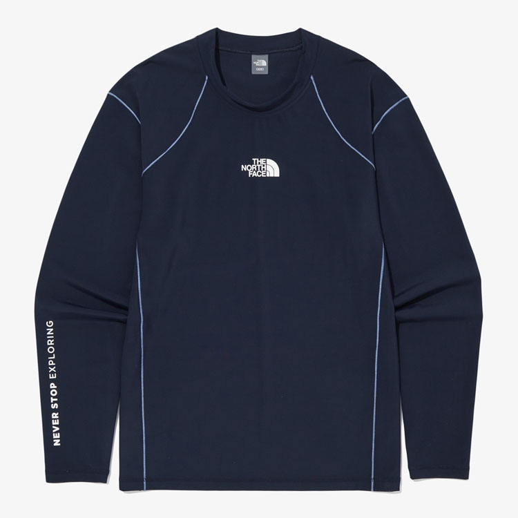THE NORTH FACE ノースフェイス ラッシュガード OCEAN WAVE L/S