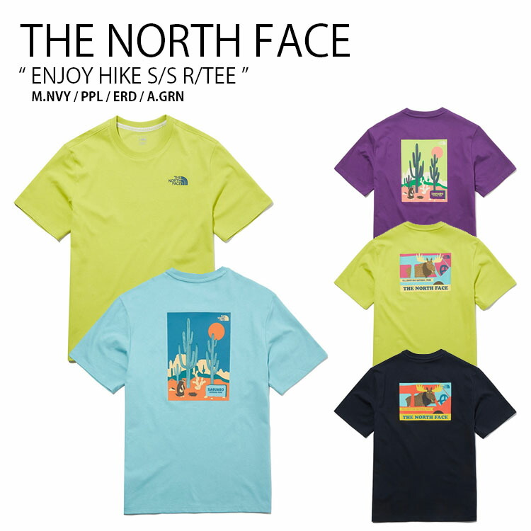 THE NORTH FACE ノースフェイス Tシャツ ENJOY HIKE S/S R