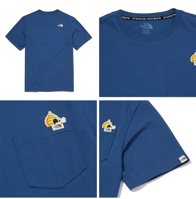 THE NORTH FACE ノースフェイス Tシャツ GREEN EARTH POCKET S