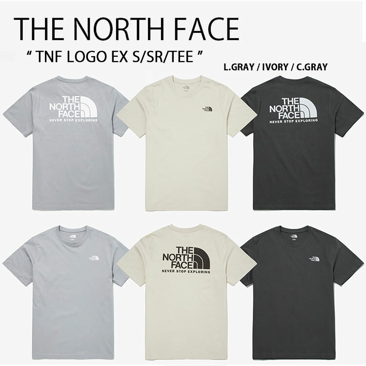 THE NORTH FACE ノースフェイス Tシャツ TNF LOGO EX S/SR/TEE ティー