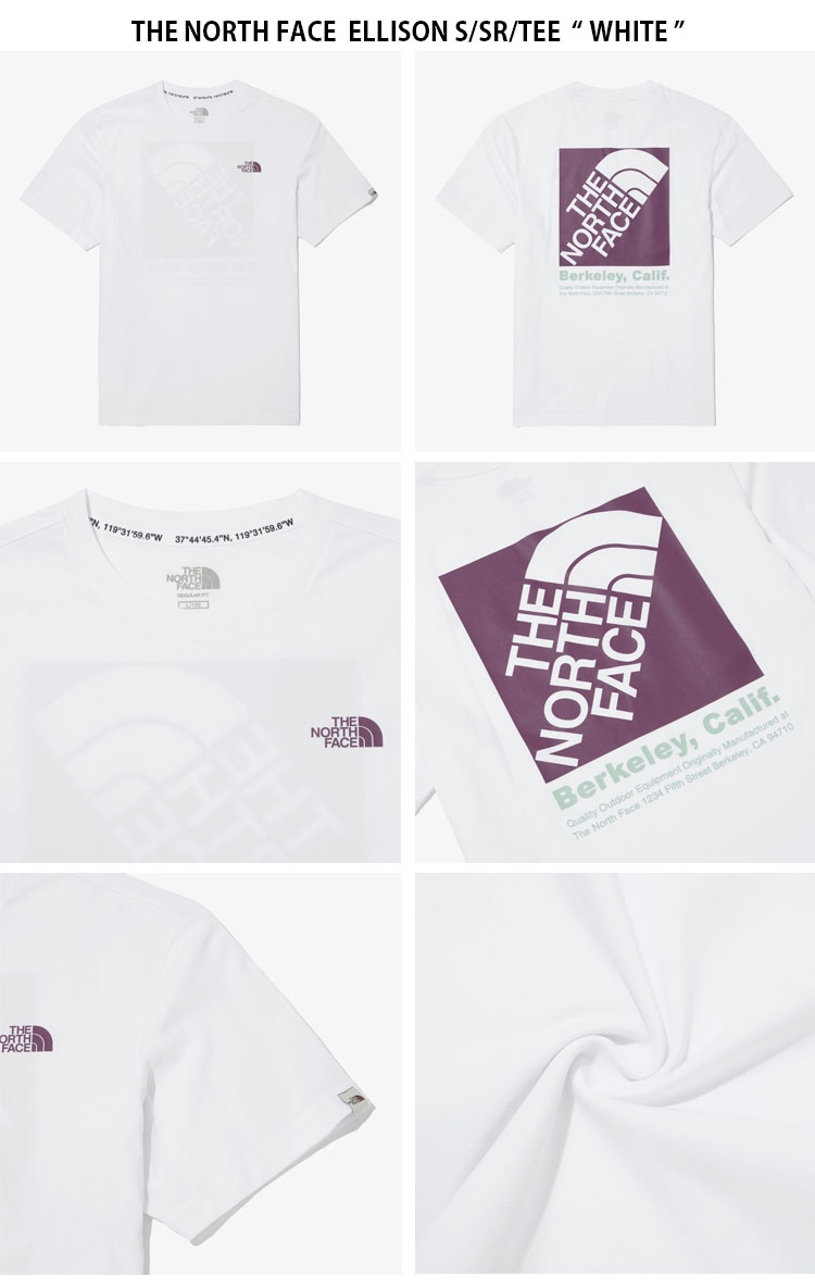 [ノースフェイス]★ELLISON 半そでラウンドTシャツ★男女共用★ ノースフェイス]☆ELLISON 半そでラウンドTシャツ☆男女共用