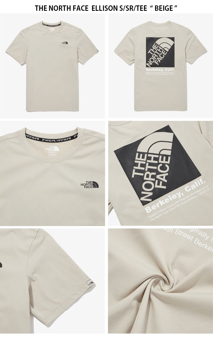 [ノースフェイス]★ELLISON 半そでラウンドTシャツ★男女共用★ THE NORTH FACE ノースフェイス Tシャツ ELLISON S/SR/TEE
