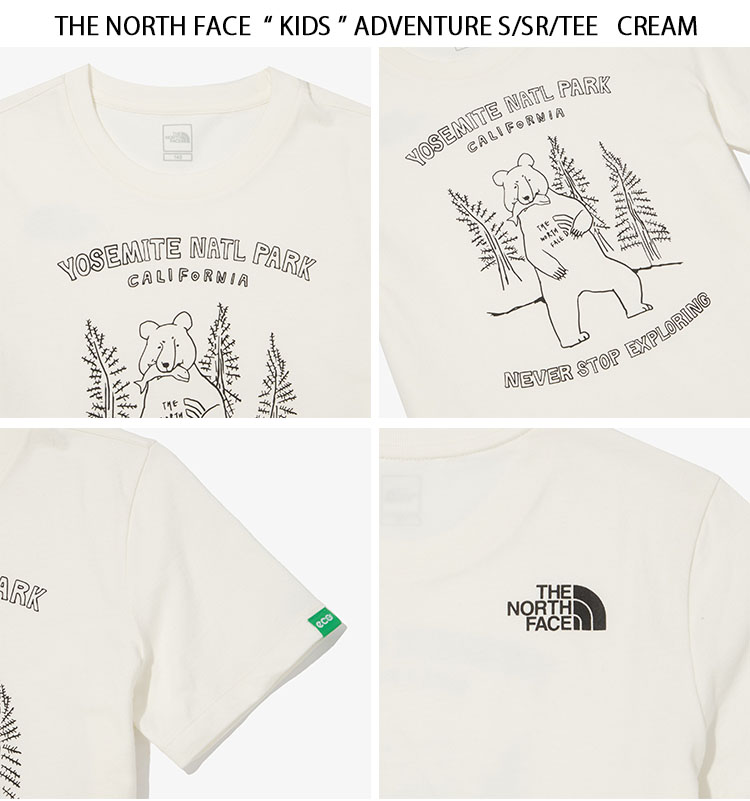 THE NORTH FACE K'S ADVENTURE S/SR/TEE ノースフェイス キッズ THE NORTH FACE ノースフェイス キッズ Tシャツ K'S ADVENTURE S