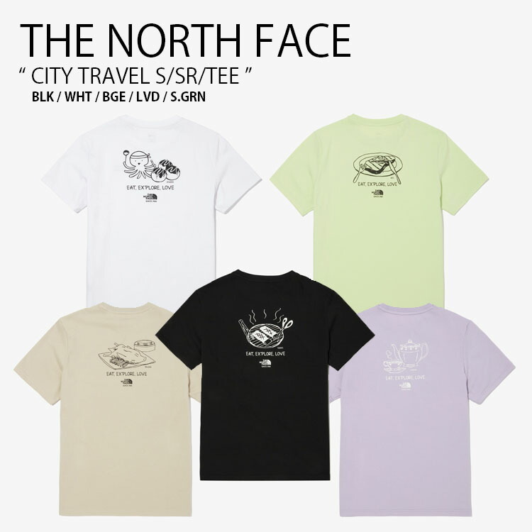 THE NORTH FACE ノースフェイス Tシャツ CITY TRAVEL S/SR/TEE シティ