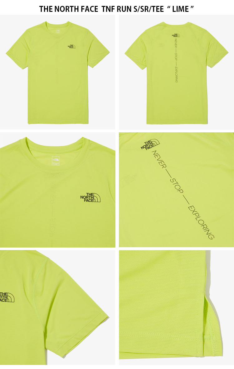 THE NORTH FACE ノースフェイス Tシャツ TNF RUN S/SR/TEE ティー