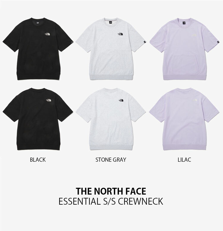 Tシャツ・カットソー [The North Face] ESSENTIAL L/S R/TEE - WHITE THE NORTH FACE ノースフェイス Tシャツ ESSENTIAL S/S CREWNECK