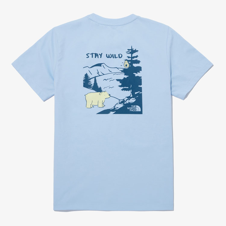 THE NORTH FACE ノースフェイス キッズ Tシャツ KS SUMMER CAMPER S/S R/TEE サマー キャンパー ショートスリーブ ティーシャツ 半袖 子供用 NT7UP06S/T/U/V